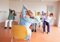 Chair Yoga - Langs